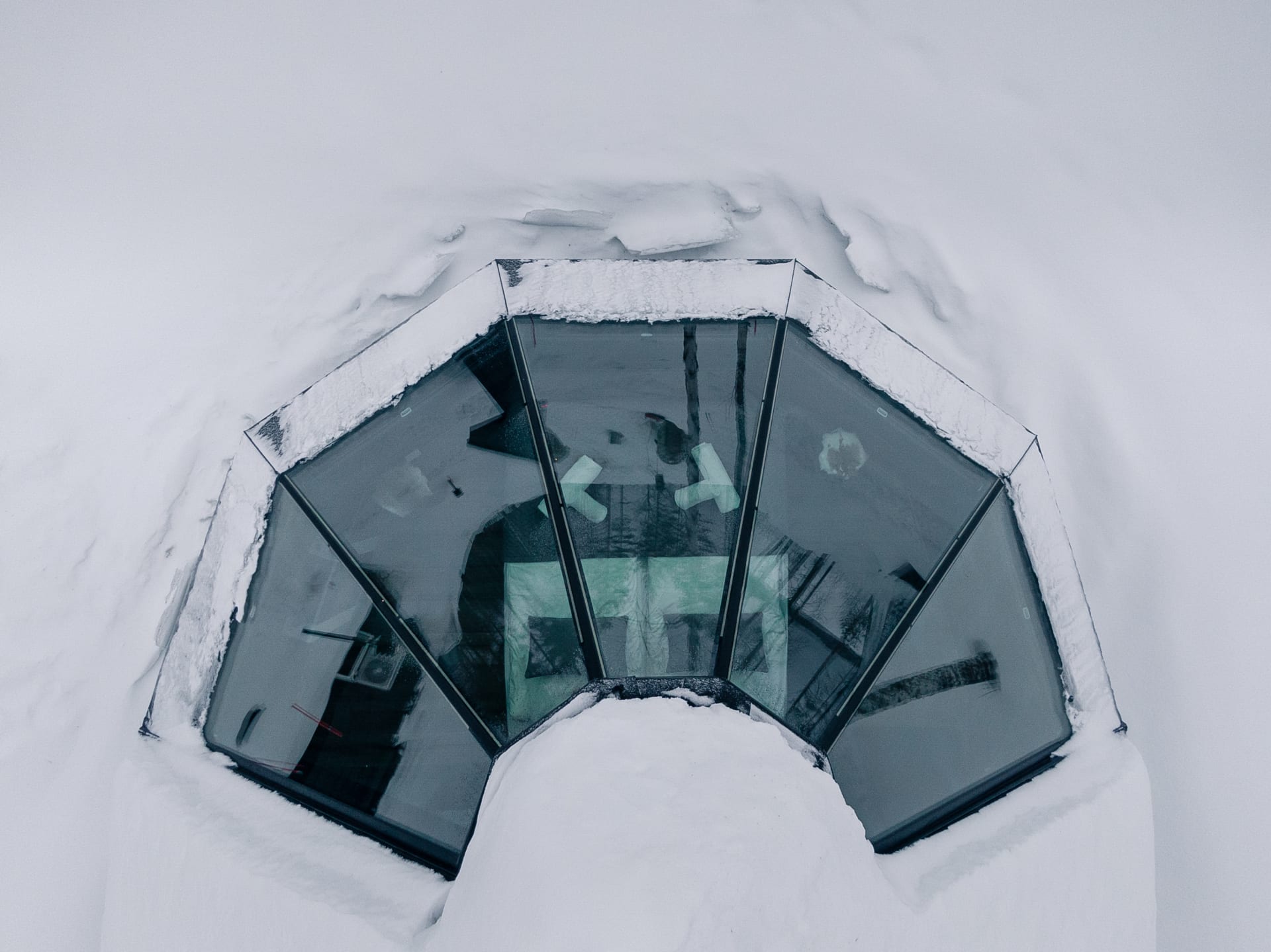 Aurora Cabin Queen Glass Igloo in Apukka Resort Rovaniemi.