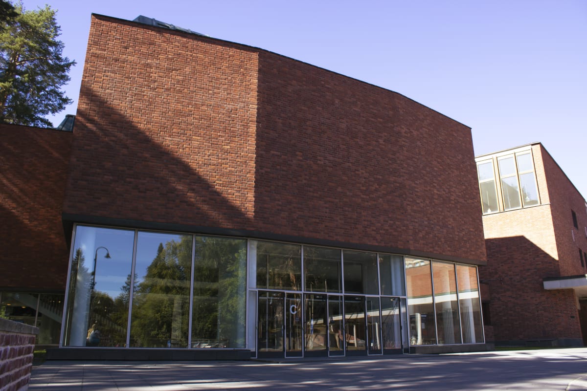 University of Jyväskylä, main building, designed by Alvar Aalto