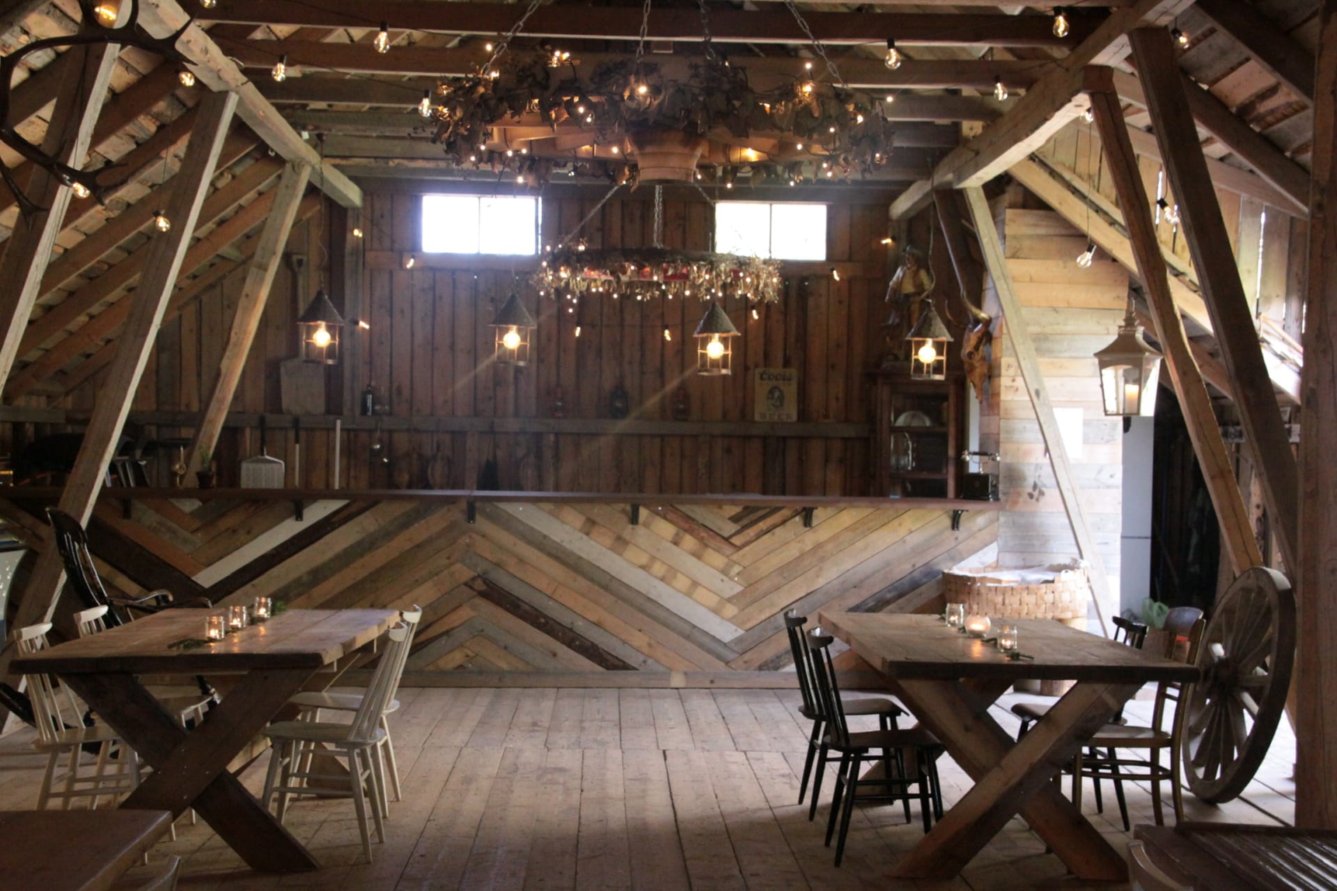 Metsäketun Pizzerian navetan ylinen