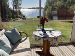 Lake view from the terrace