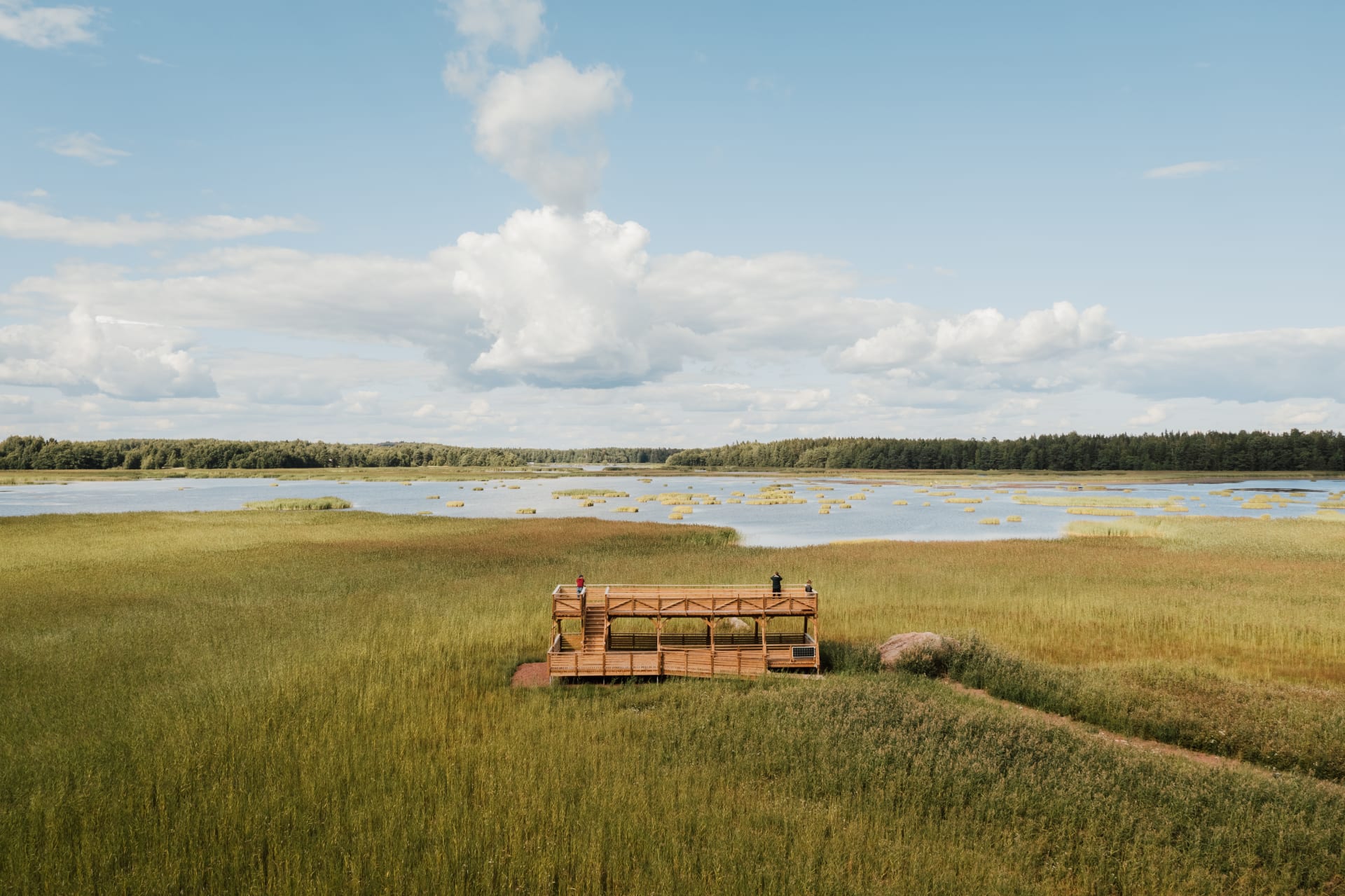 Birdwatching tower in Talniemi, Virolahti