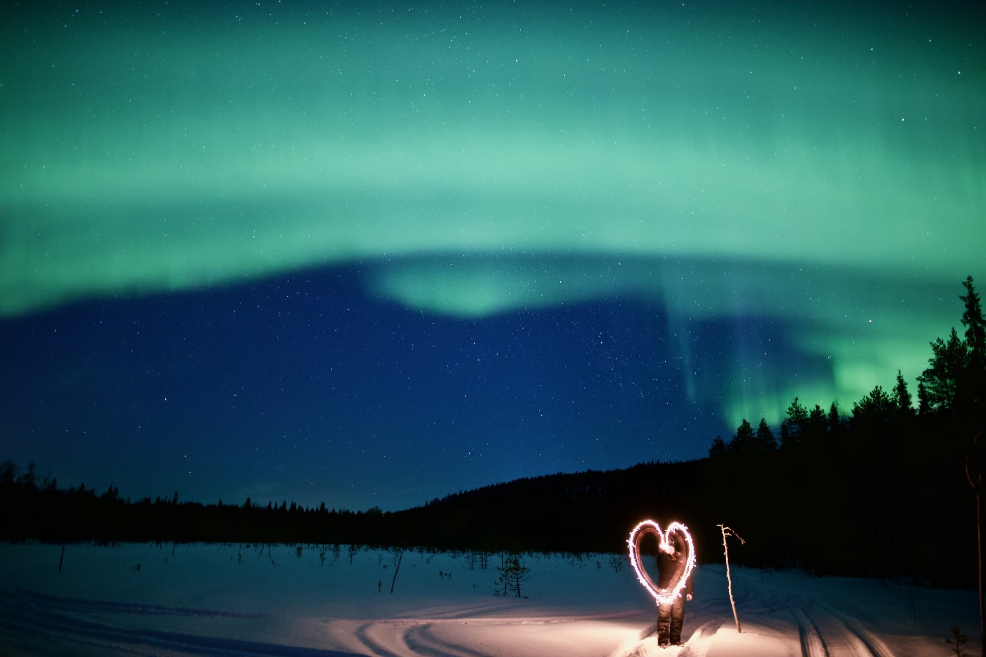 Auroras with Fire Show
