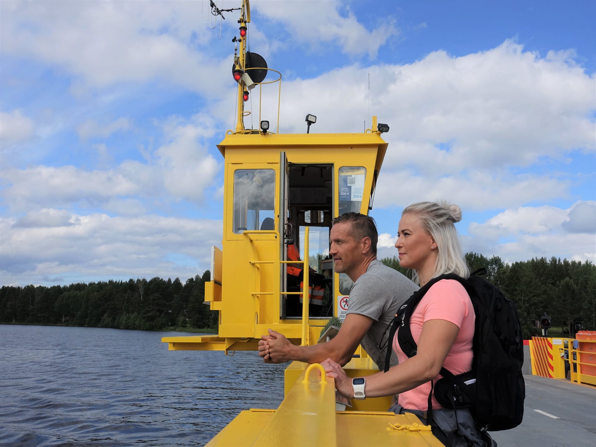 Lapland´s only ferry in Suomu