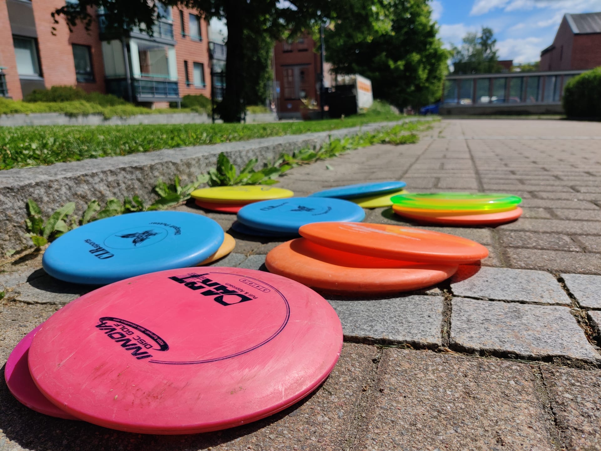 Frisbee golf discs