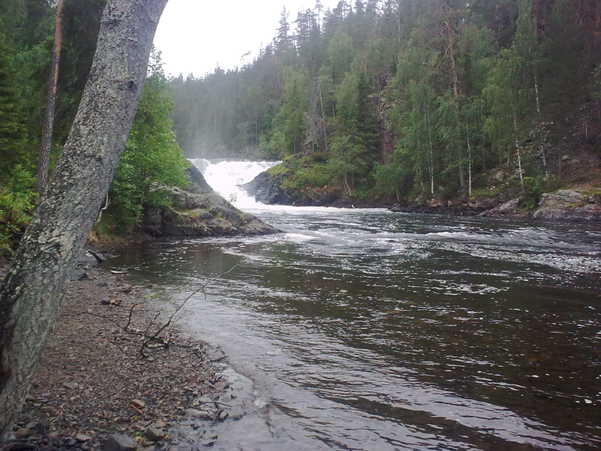 Jyrävä, river Kitka