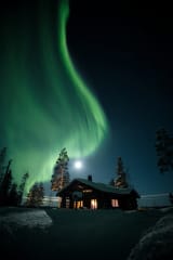 Northern lights at The Fell