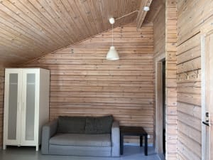Log cottage at Yyteri Resort & Camping