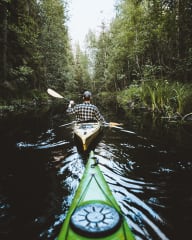 Squirrel Route, paddling