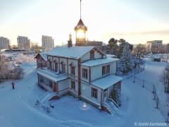 Villa is built in 1853, it is the oldest Villa in use in the city of Oulu.