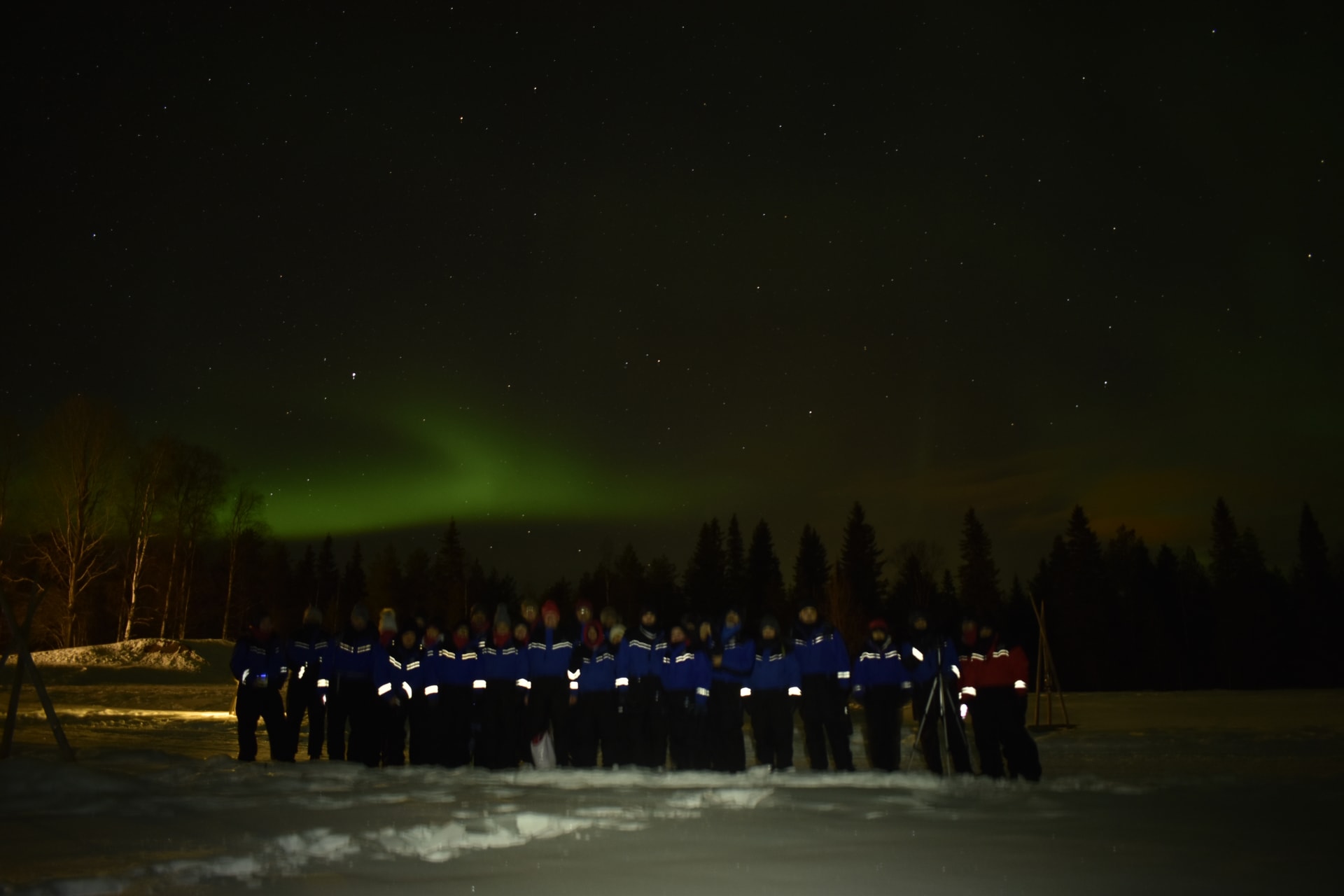 Hunting the Aurora with Snowmobiles, Apukka Adventures.