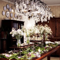 Ravintola on päärakennuksessa. The restaurant is in the main building.