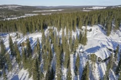 Luokkavaaran ilmakuva © Syötteen keskusvaraamo Luokkavaaran ilmakuva