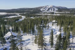 Luokkavaaran ilmakuva © Syötteen keskusvaraamo Luokkavaaran ilmakuva