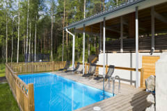 Villa Emma, Parkano Vahojärvi - on the shore of Aurejoki river.