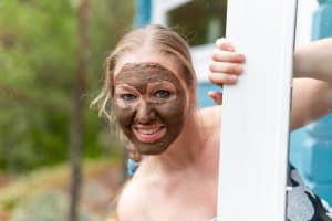 Traditional finnish sauna experience