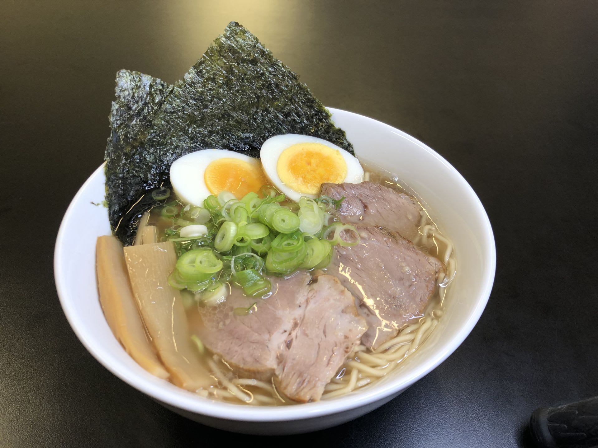 Authentic soy sauce ramen