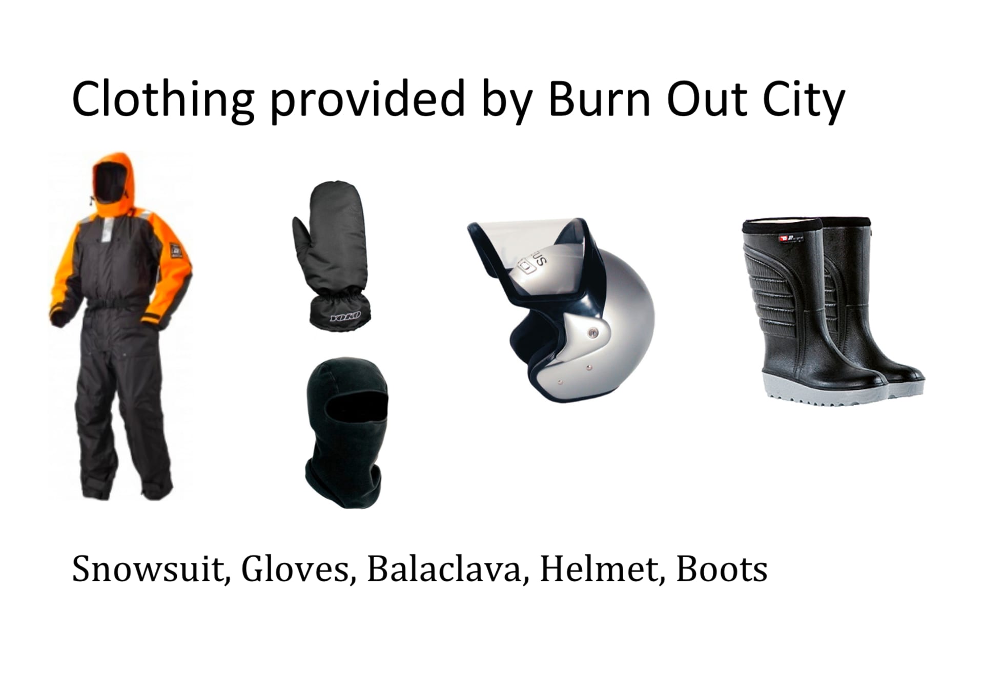 Snowmobile clothing