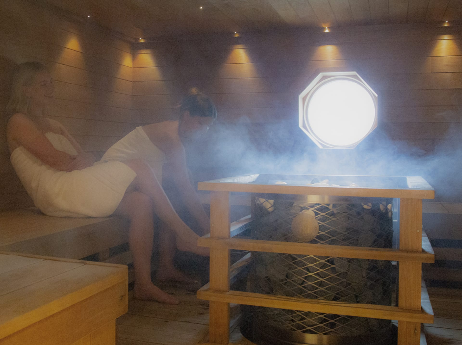 Saunas at harbourhotel