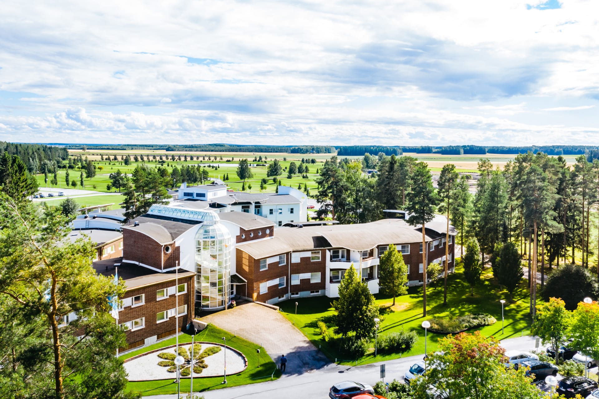 Härmä Spa is located in the middle of nature