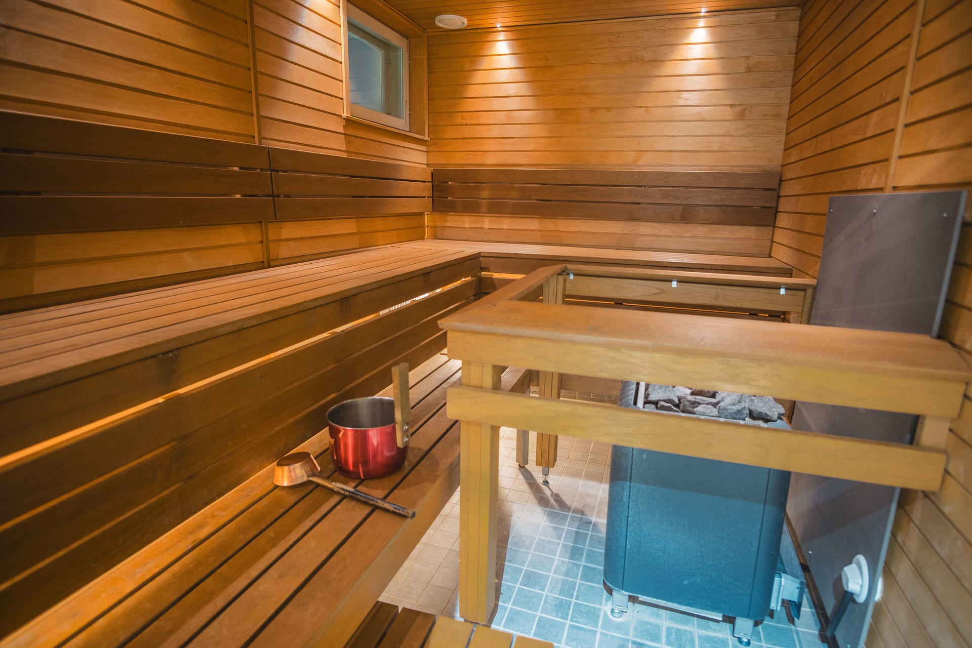Hotellisauna.