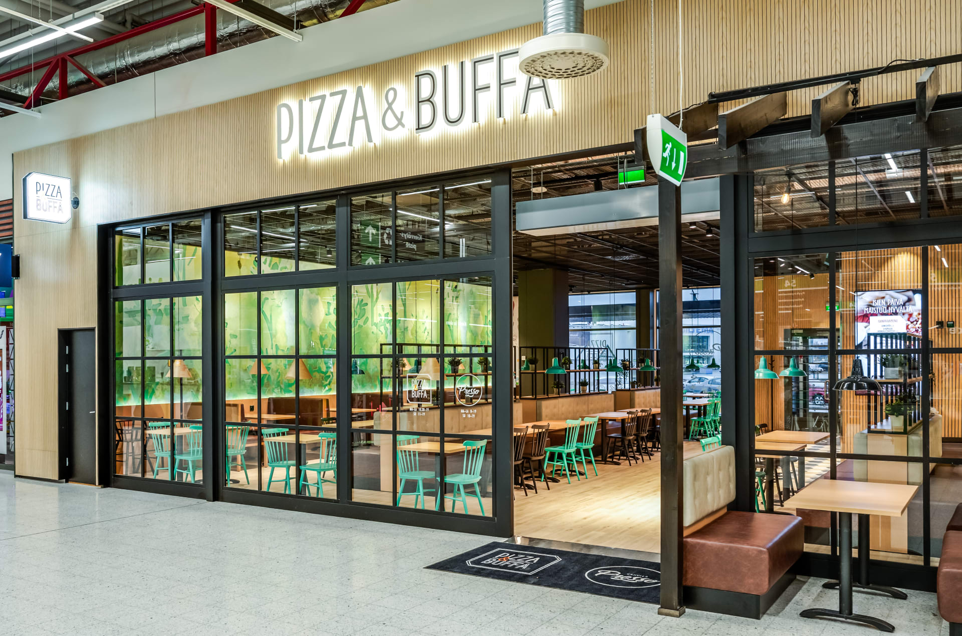 Pizza&Buffa entrance