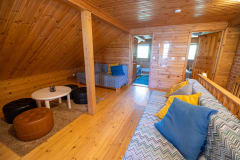 Villa Jukanranta upstairs living room