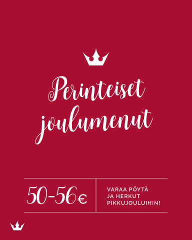 Perinteiset joulumenut Raahen Hovissa