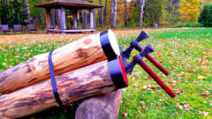 Jousiammuntaa ja Kirveenheittoa