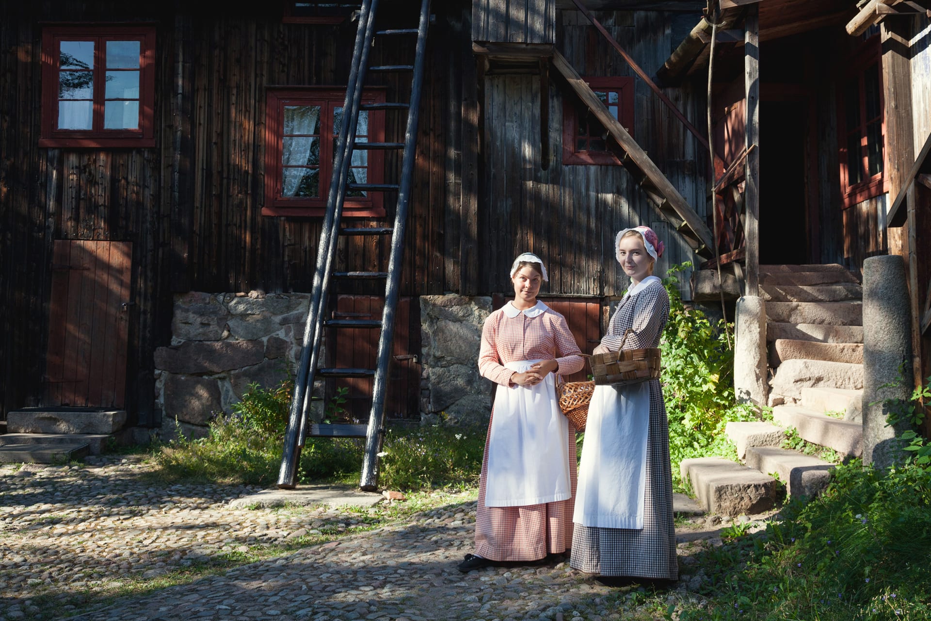 Luostarinmäki ja oppaat Luostarinmäki ja oppaat