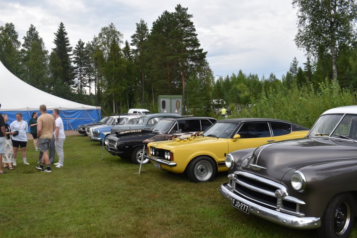 Classic cars exhibition.