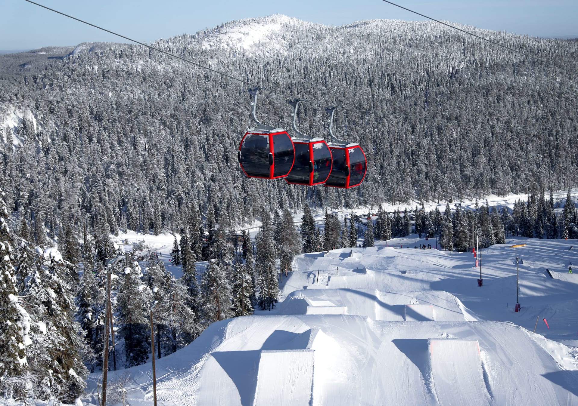 Ruka Park in Ruka Ski Resort