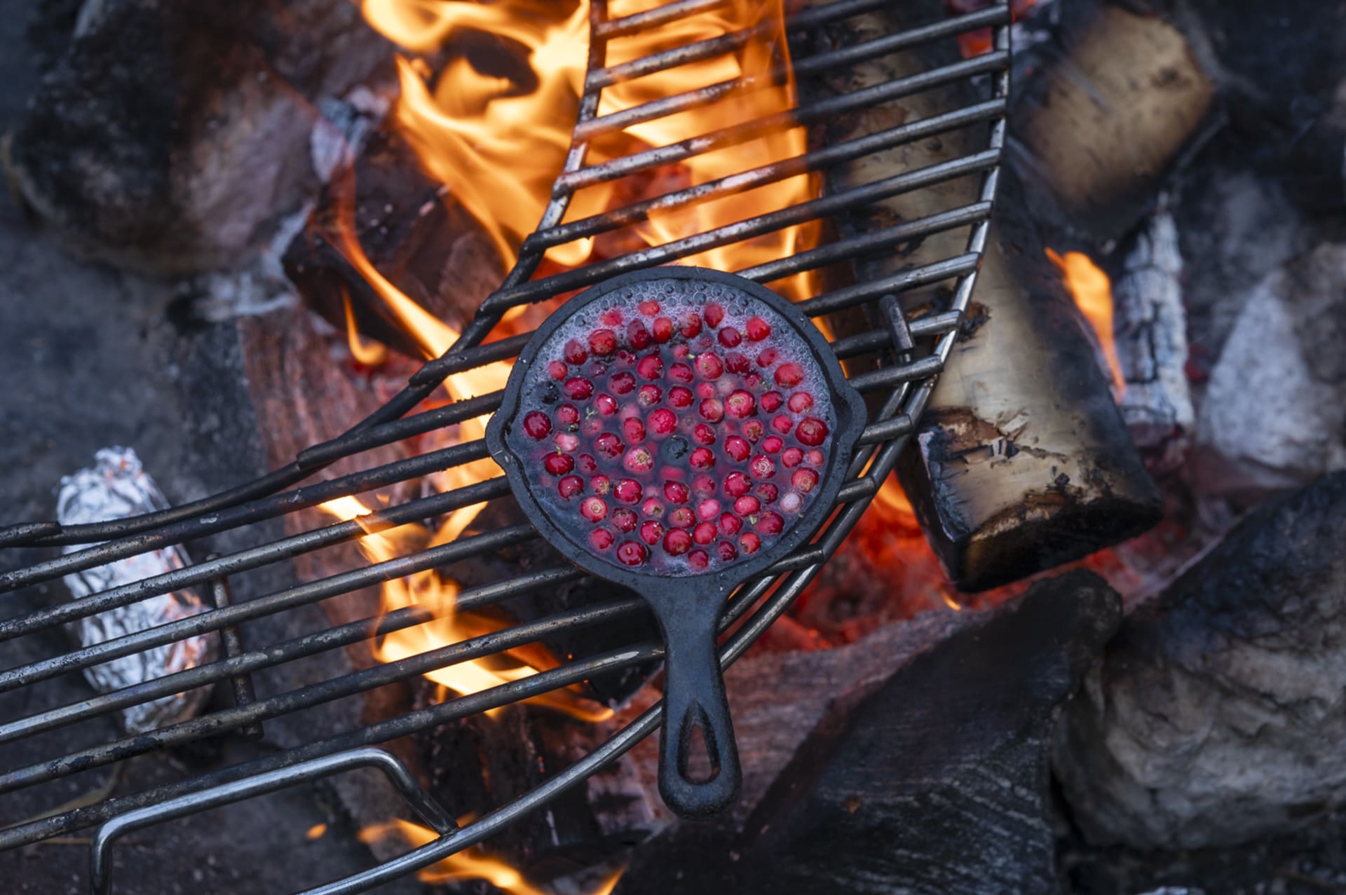 Desert at the fire pit