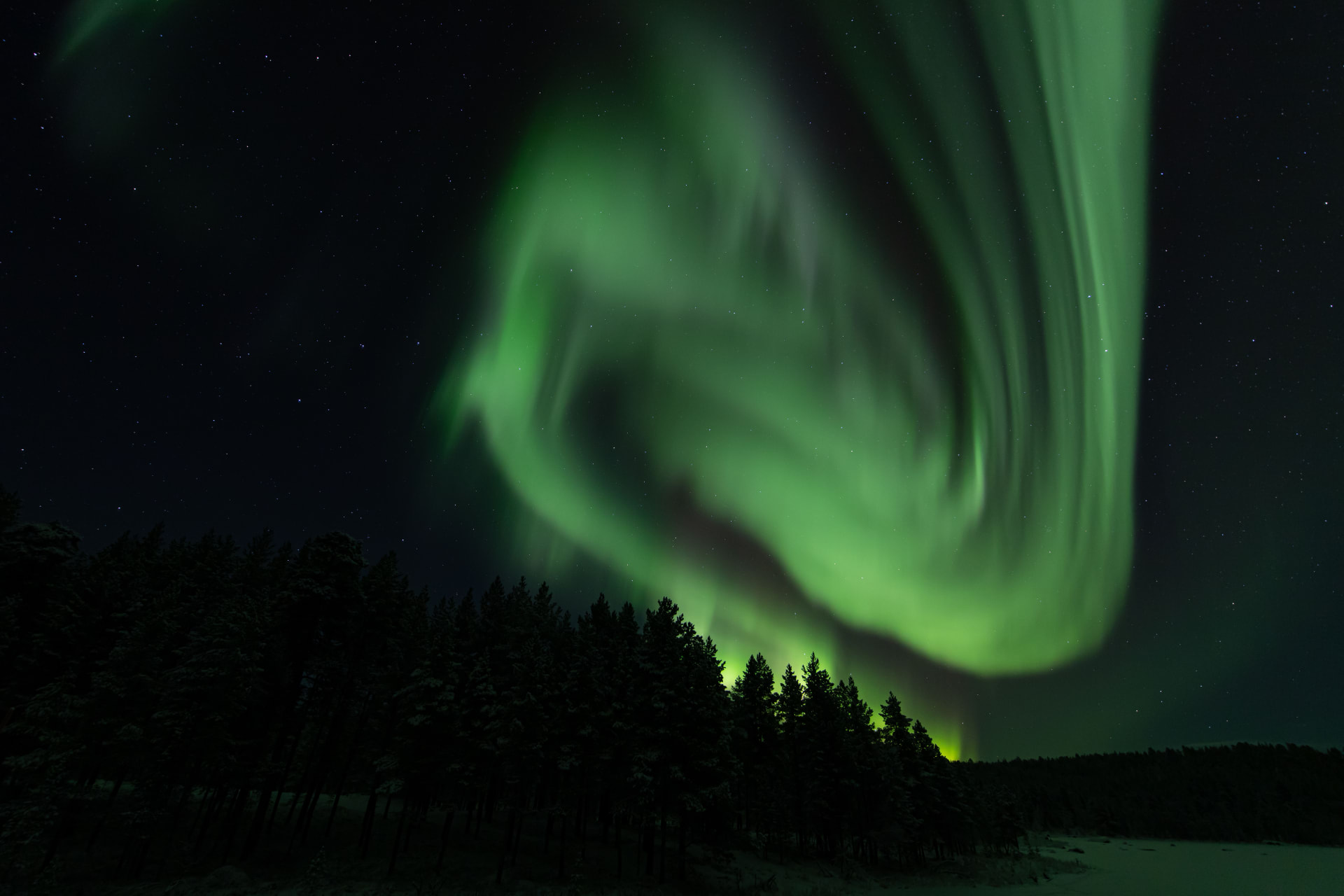 Ivalo Trek Lapland Aurora