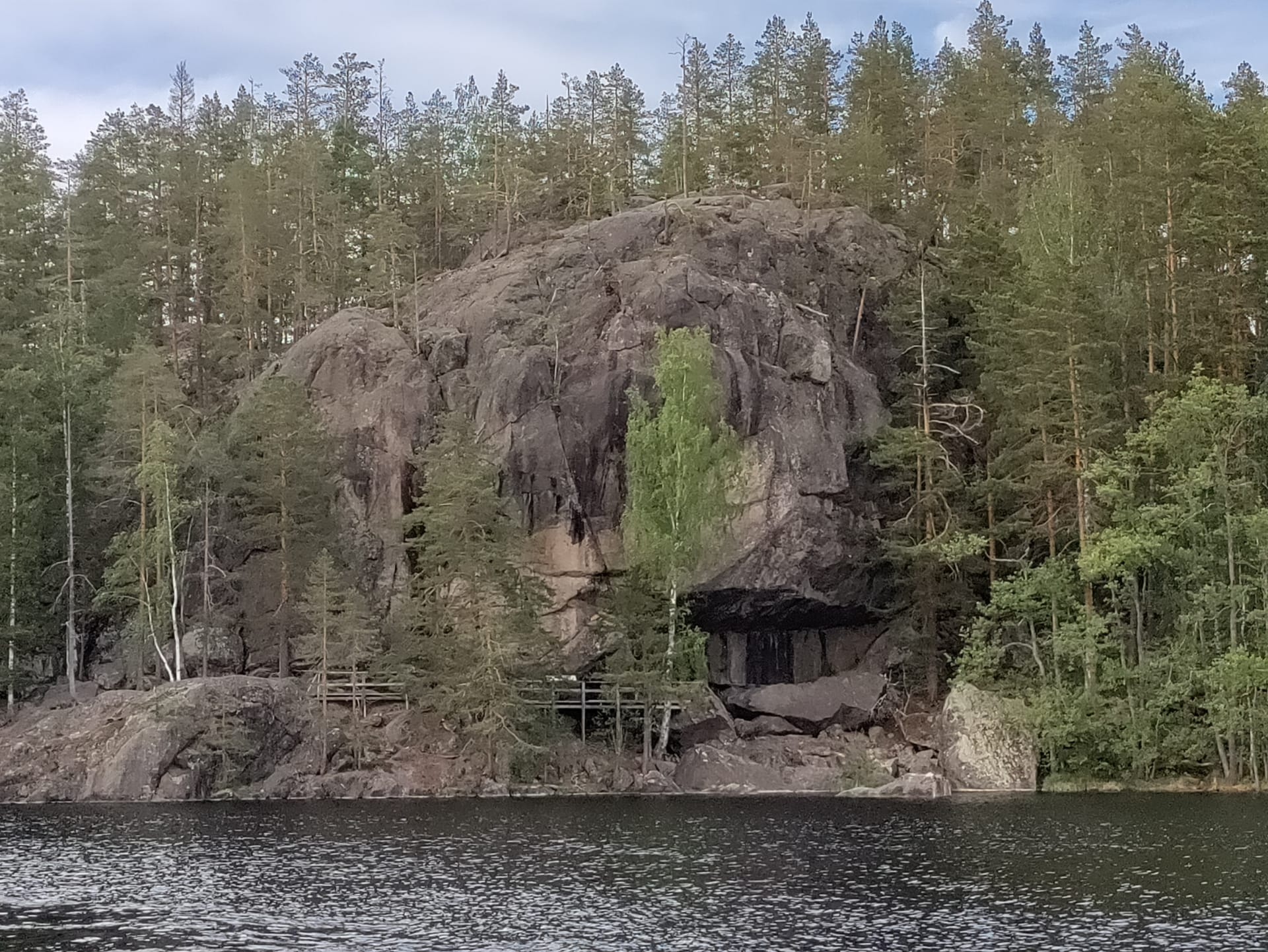 RIB boat cruise to Astuvansalmi Rock Paintings