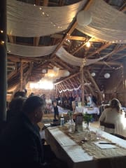 Old Stone Barn Upper Floor Banquet Hall.