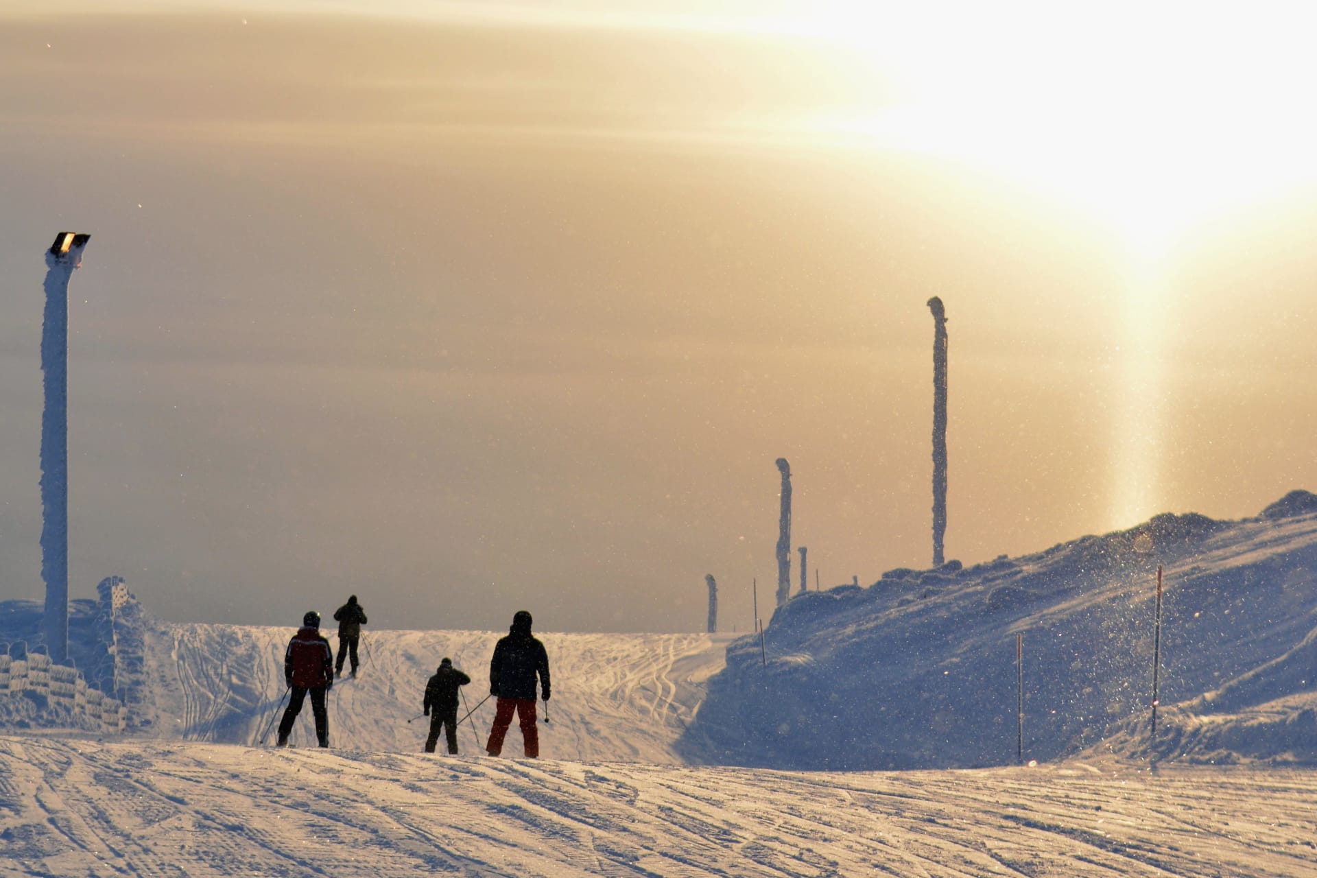 Rental equipment for skiing and snowboarding from Elan in Levi