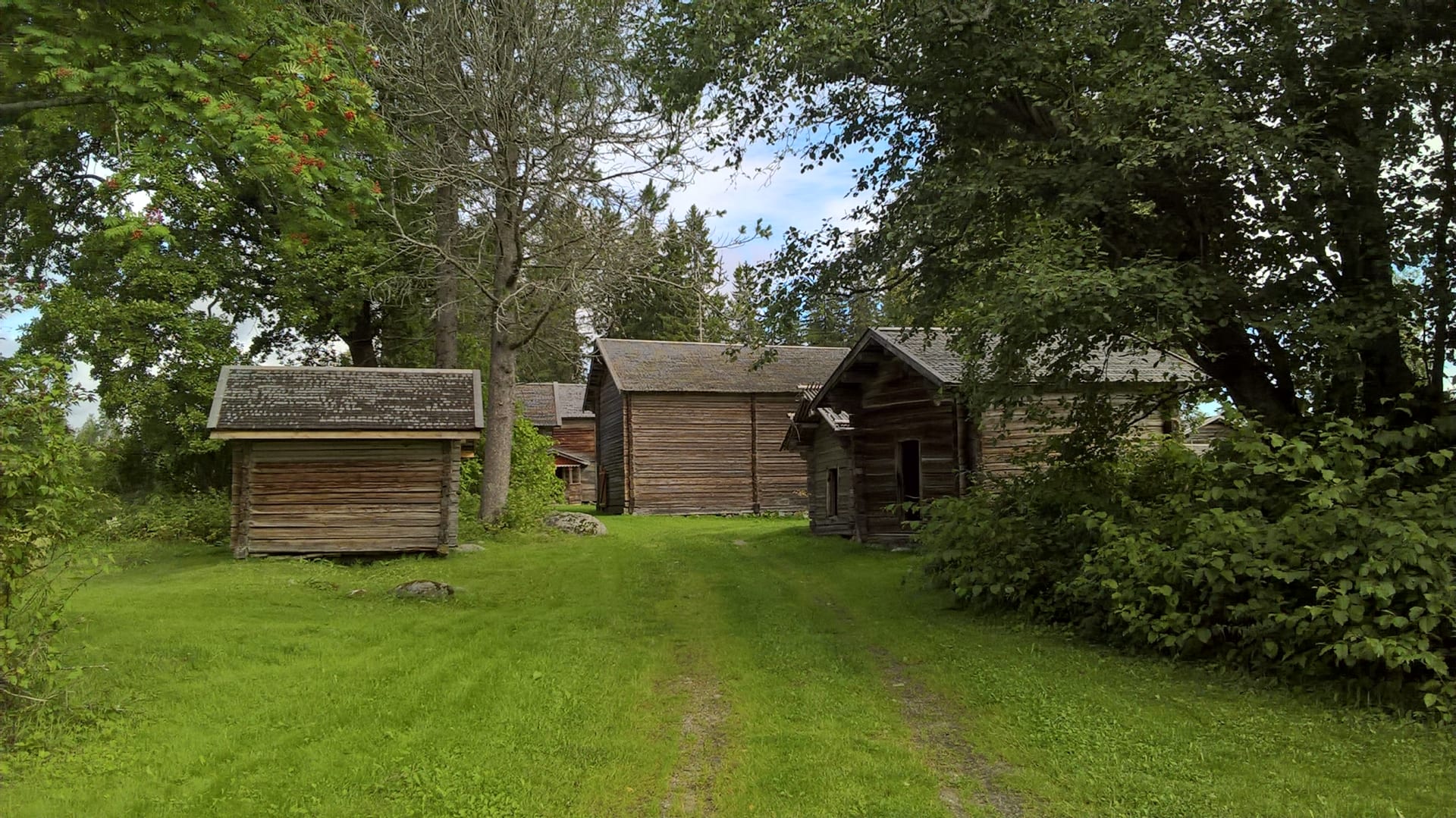 Pienmäen talomuseon rakennuksia