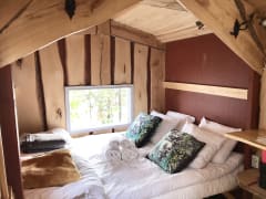 Sauna glamping accommodation Tahlo Ventures