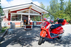 Vehoniemi Automobile Museum from outside