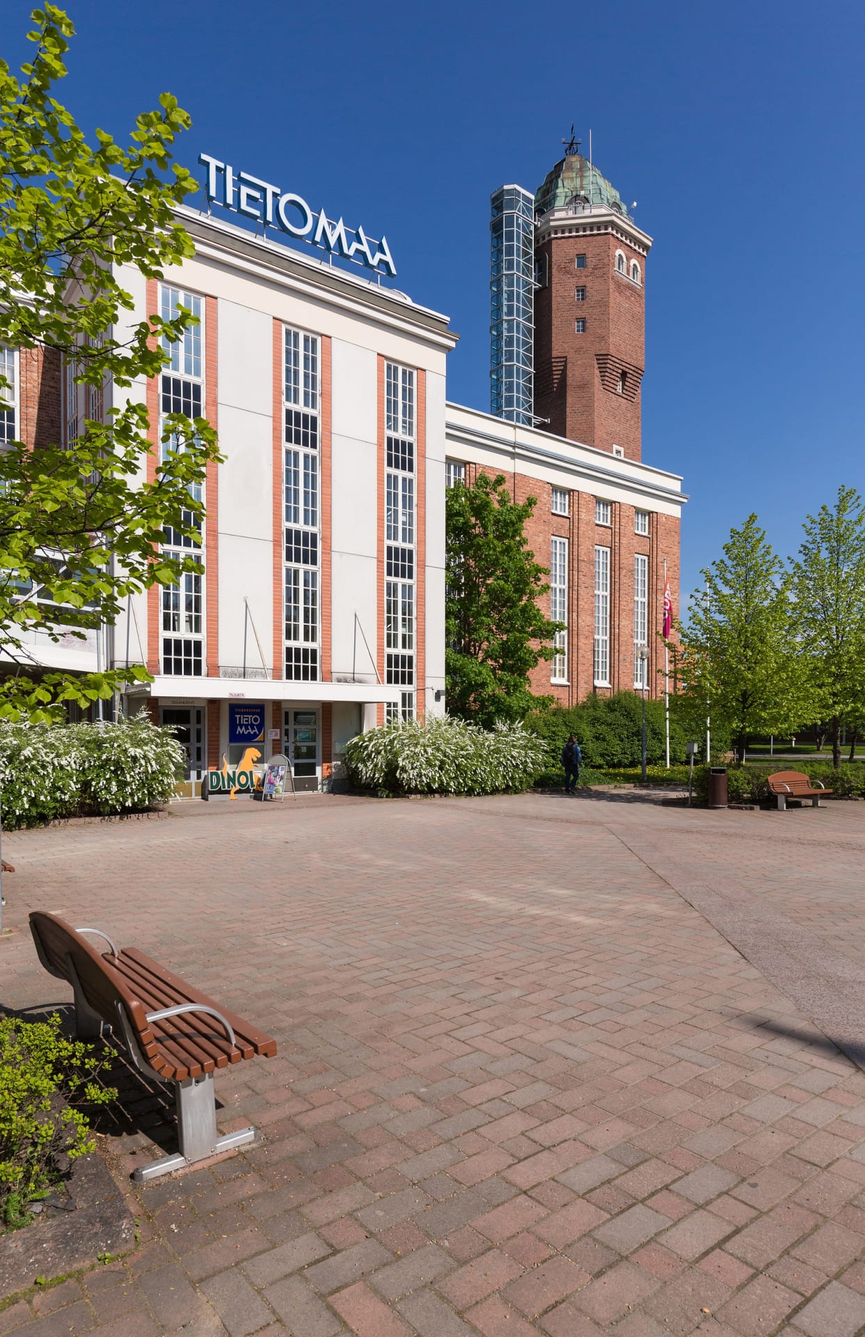 Tietomaa science centre tower.