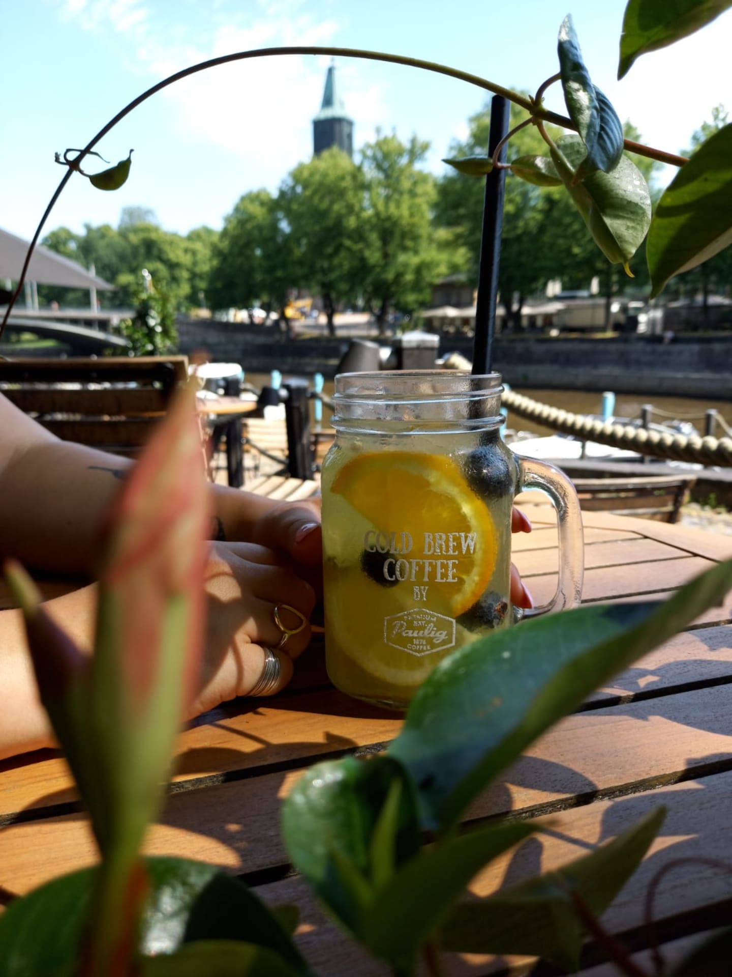 We serve refreshing beverages We serve refreshing beverages