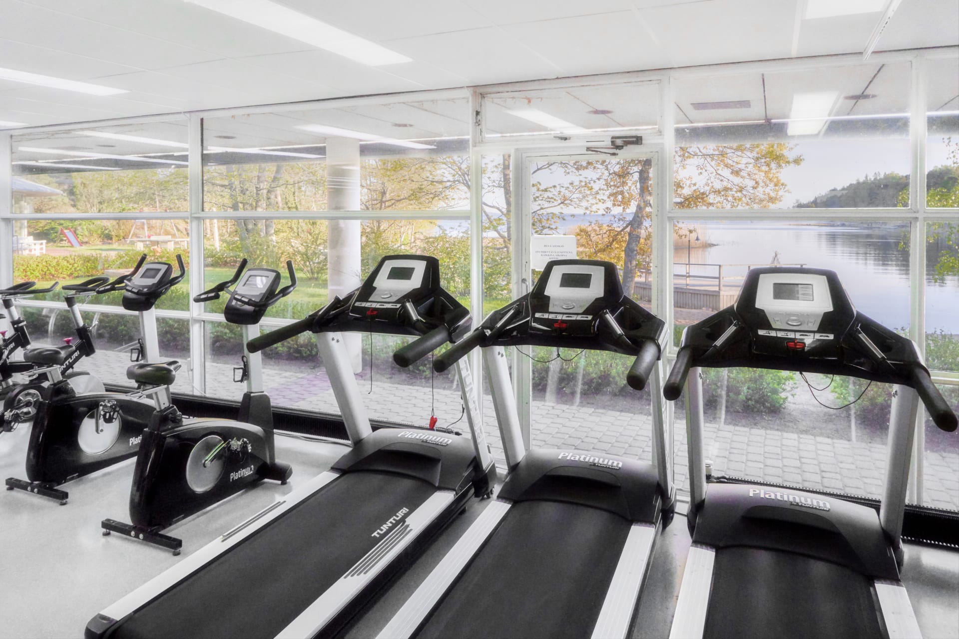 Gym with a view Gym with a view