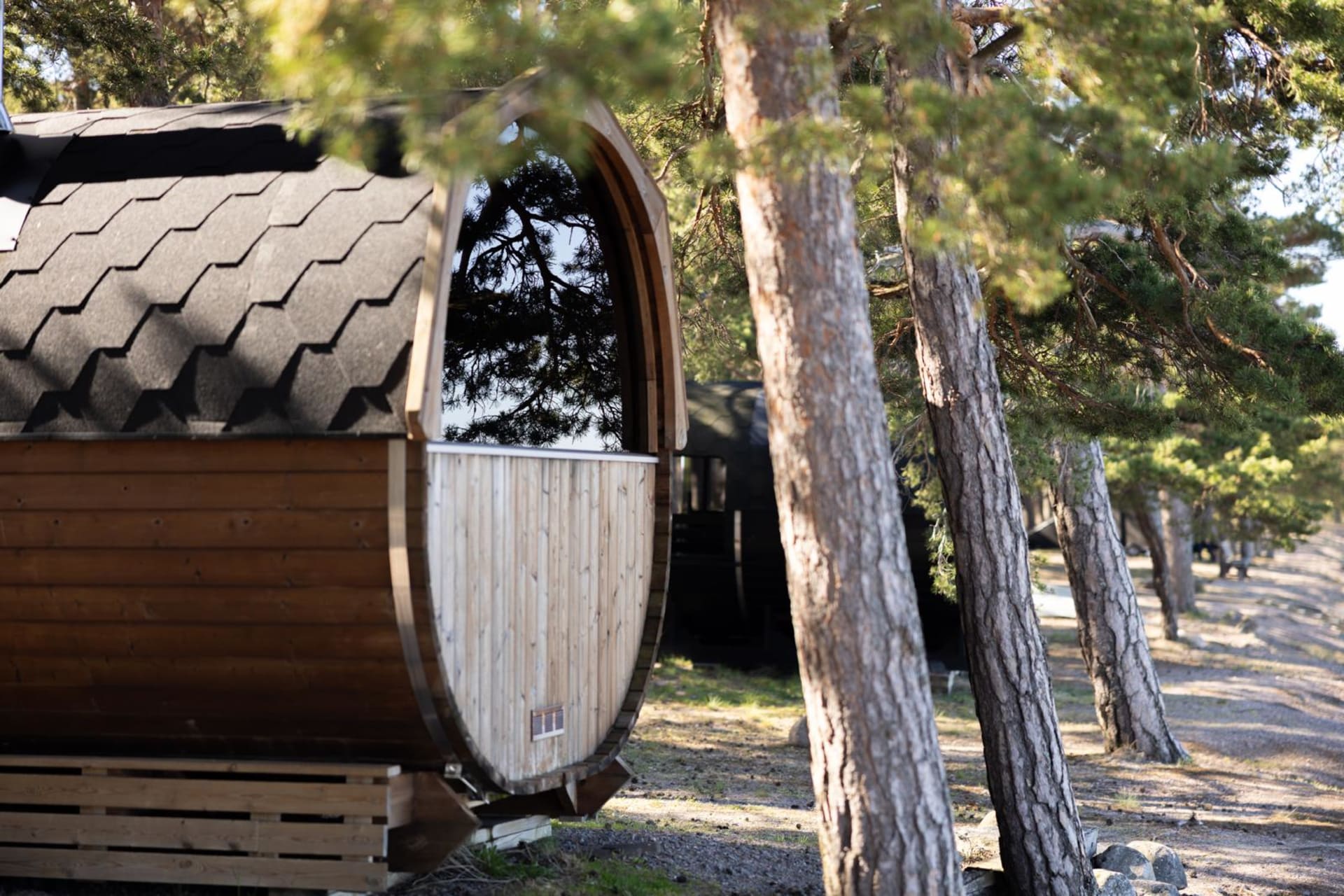 Sauna by the sea 