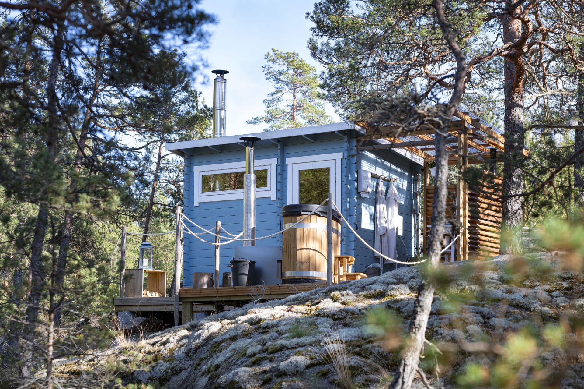 Finnish wood heated sauna and Forest SPA Finnish wood heated sauna and Forest SPA