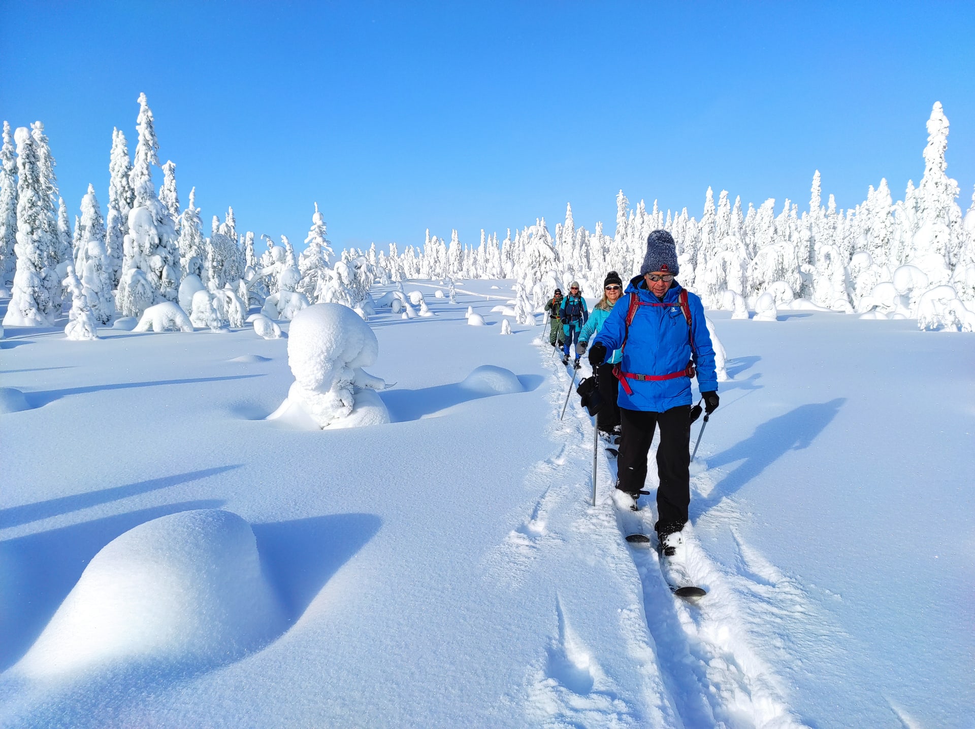 Backcountry Skiing Trip in Syöte National Park