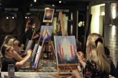 Paint&Party Tampere - maalausta ja viiniä