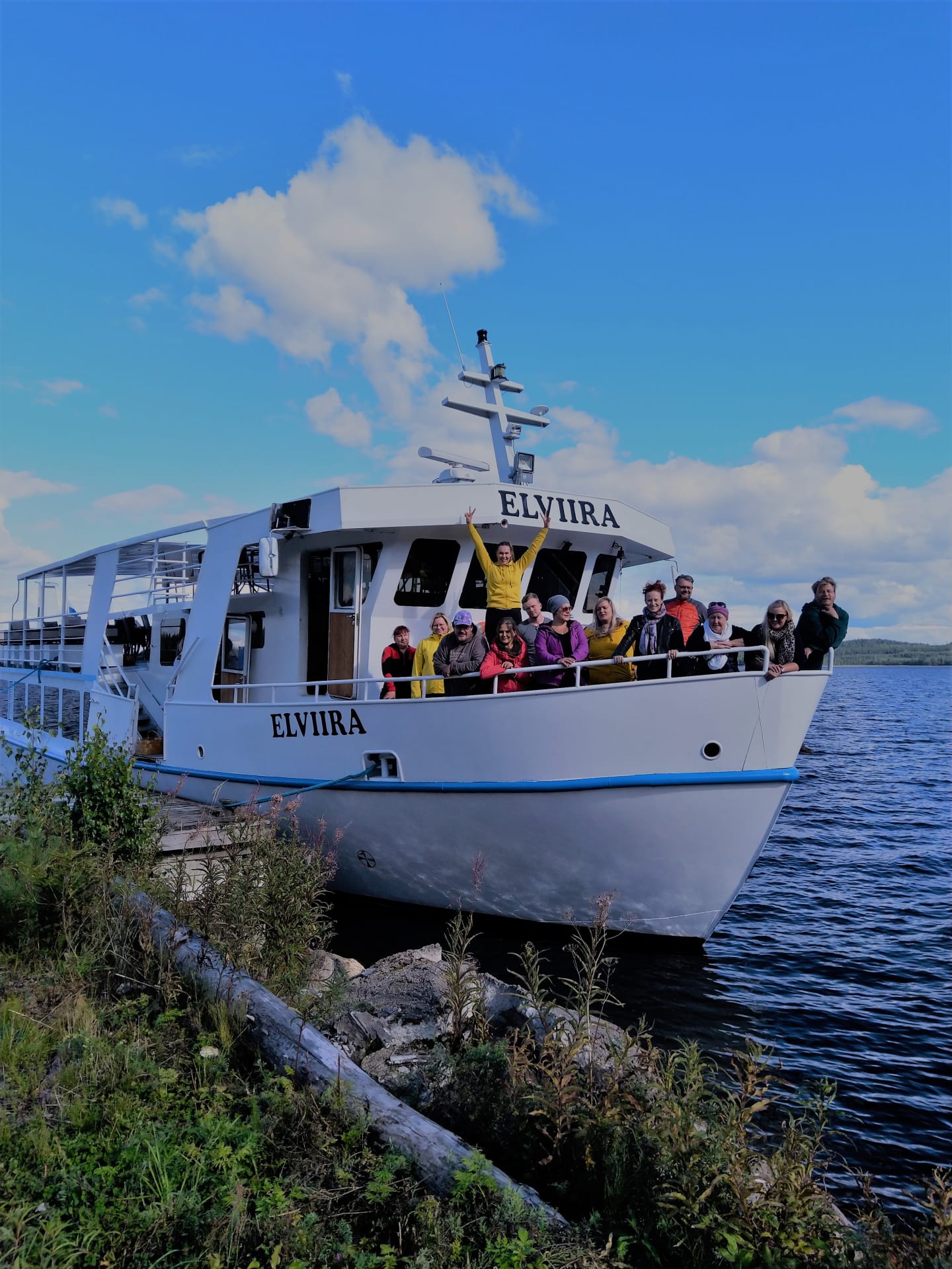 Mushroom cruise in Saimaa lakeland, Nature in Finland — Ravlling