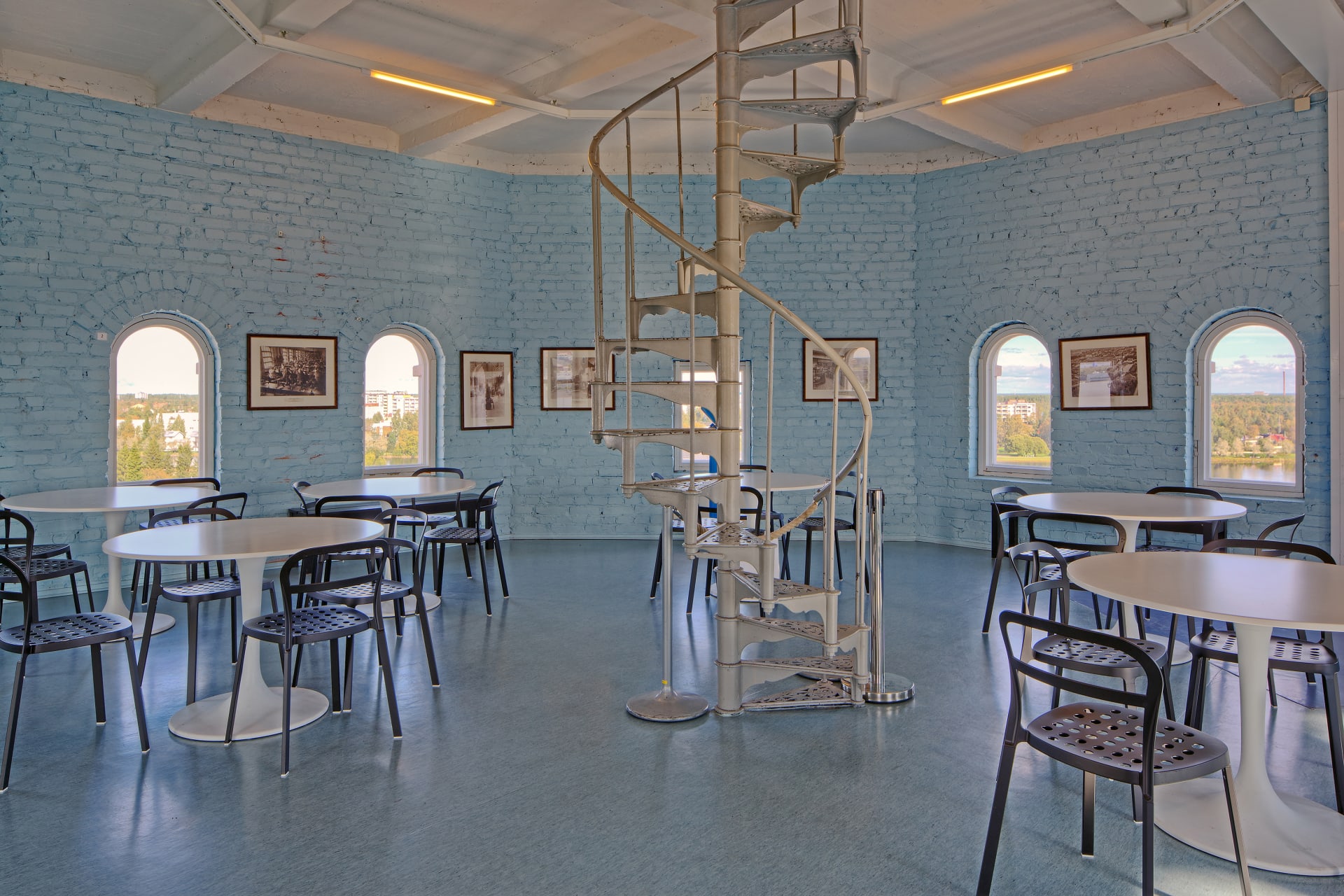 Tietomaa science centre tower observation deck.