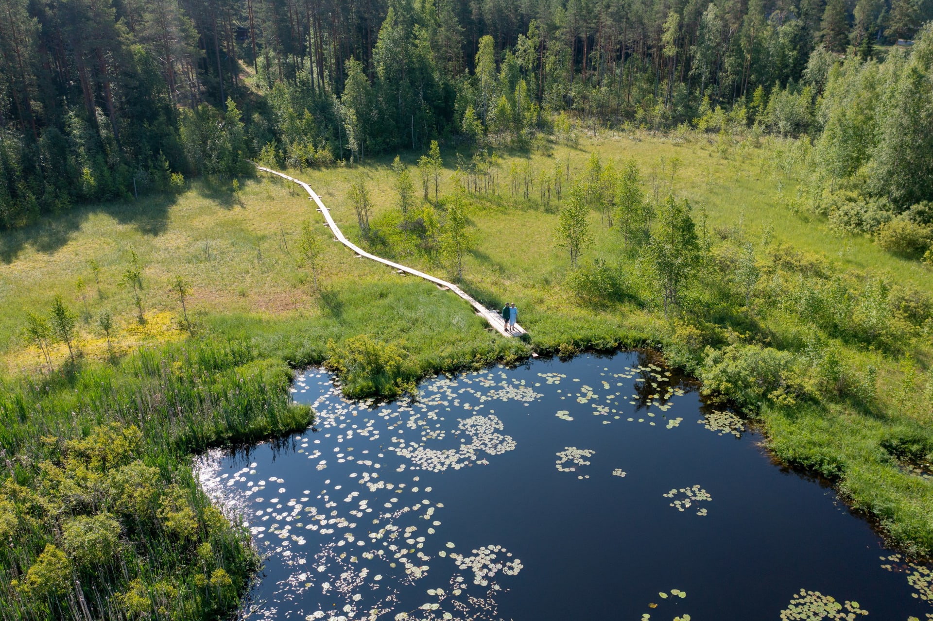 Nature and hiking tour in National Parks in Deepland