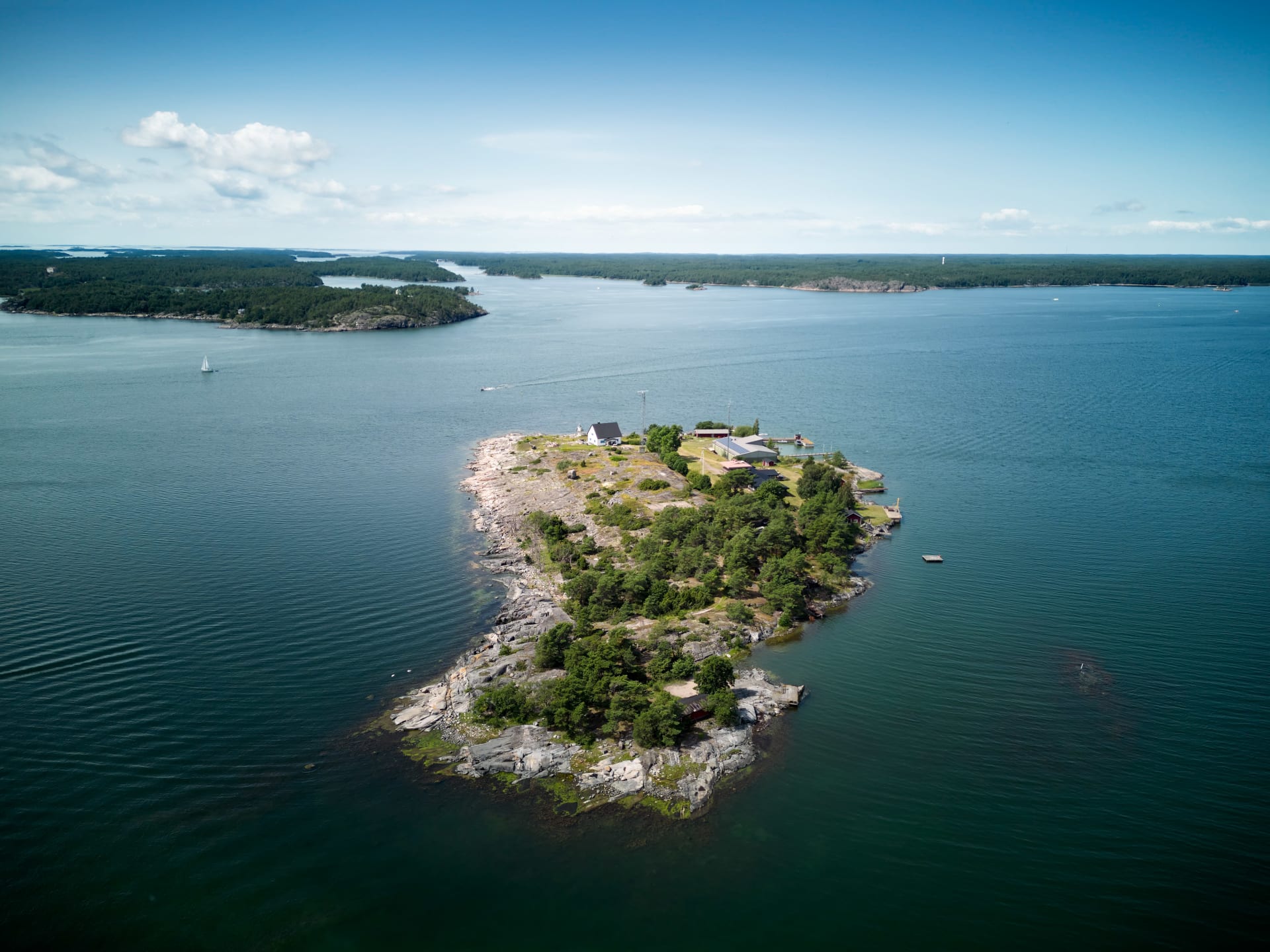 Fagerholm Island Aerial